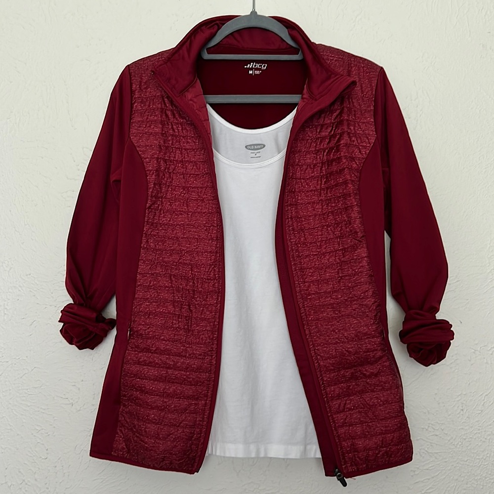 SOLD BCG Red Track Jacket